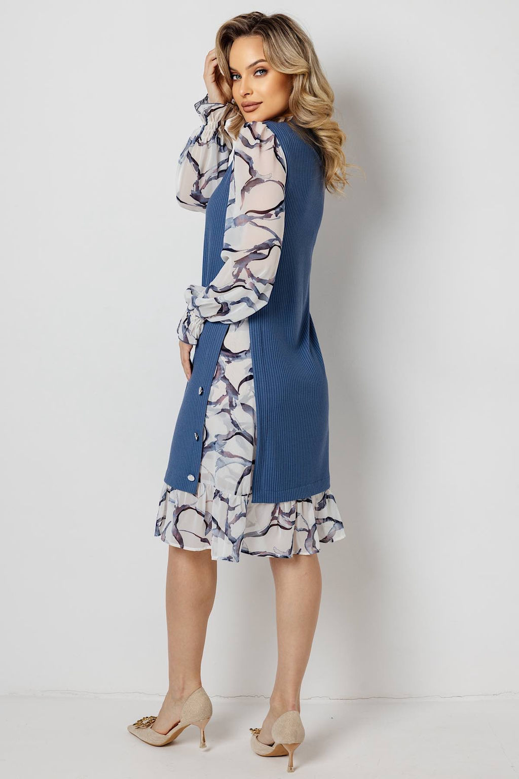 Платье женское 6165/12/Джинсовый