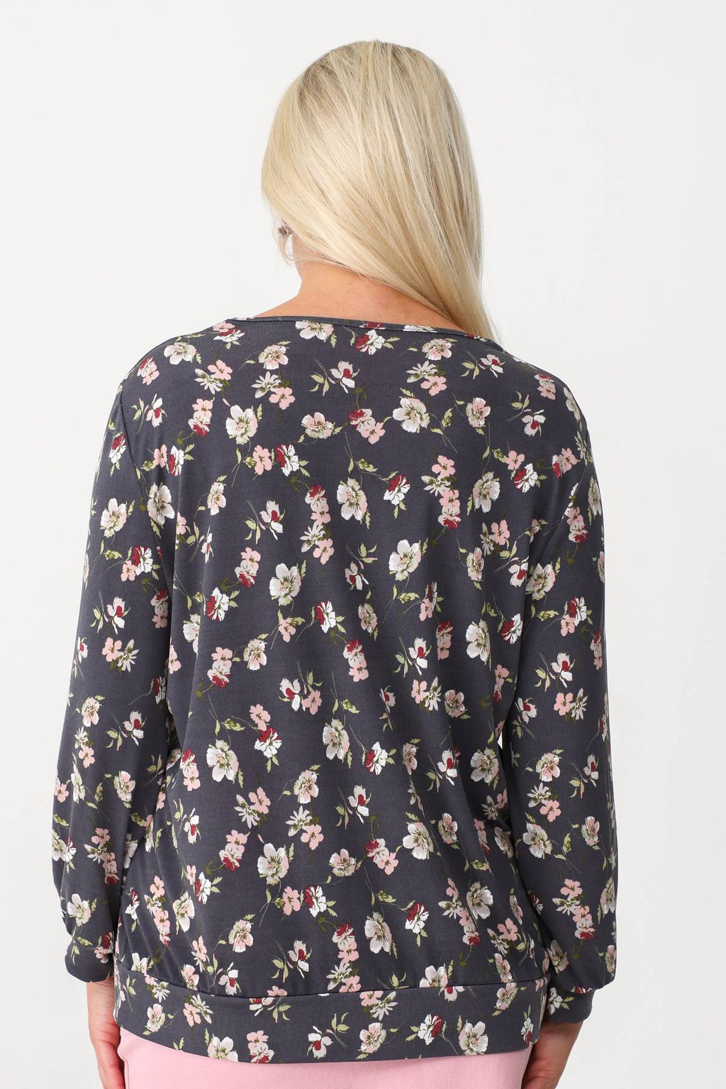 Блузка женская 3055/08/Серый - Rise фото 4