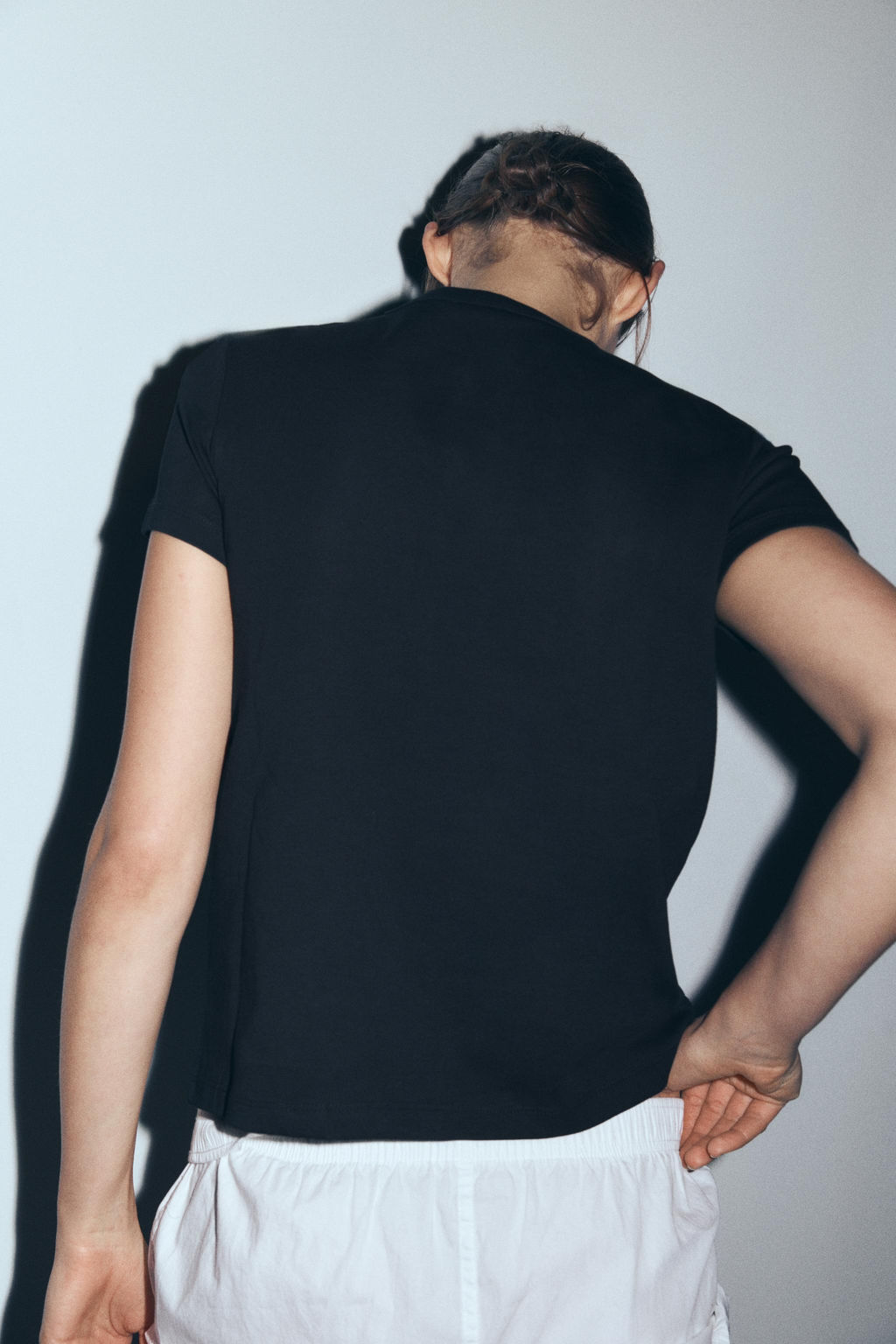 SHORT SLEEVE INTERLOCK T-SHIRT - Zara фото 9
