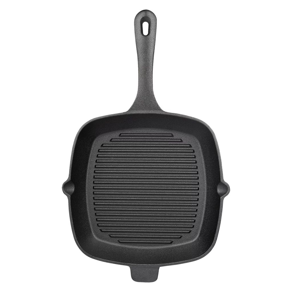 51051 GIPFEL Сковорода-гриль DILETTO 28х28х5см. Материал: чугун  фото 3