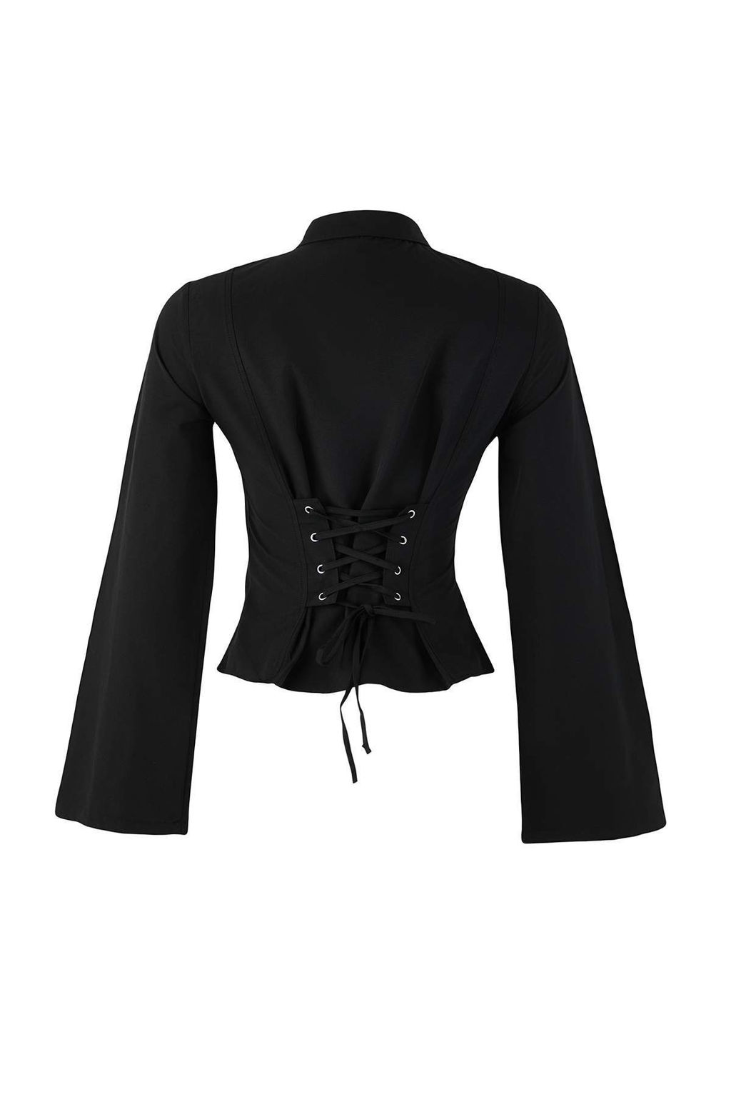 Kahverengi Korse Detayl? Bele Oturan Gomlek TWOAW26GO00055