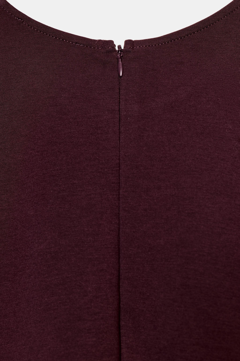 VESTIDO CORTO INTERLOCK / Vino - Zara фото 7