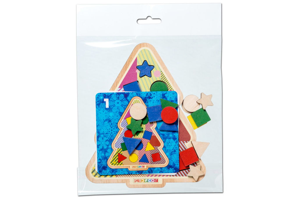 Мозаика Умная елочка. Фигуры - Smiledecor фото 6