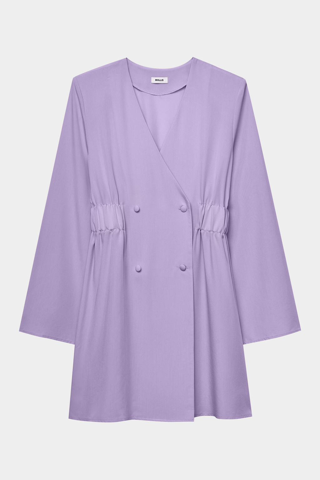 Платье мини двубортное - Mollis фото 5