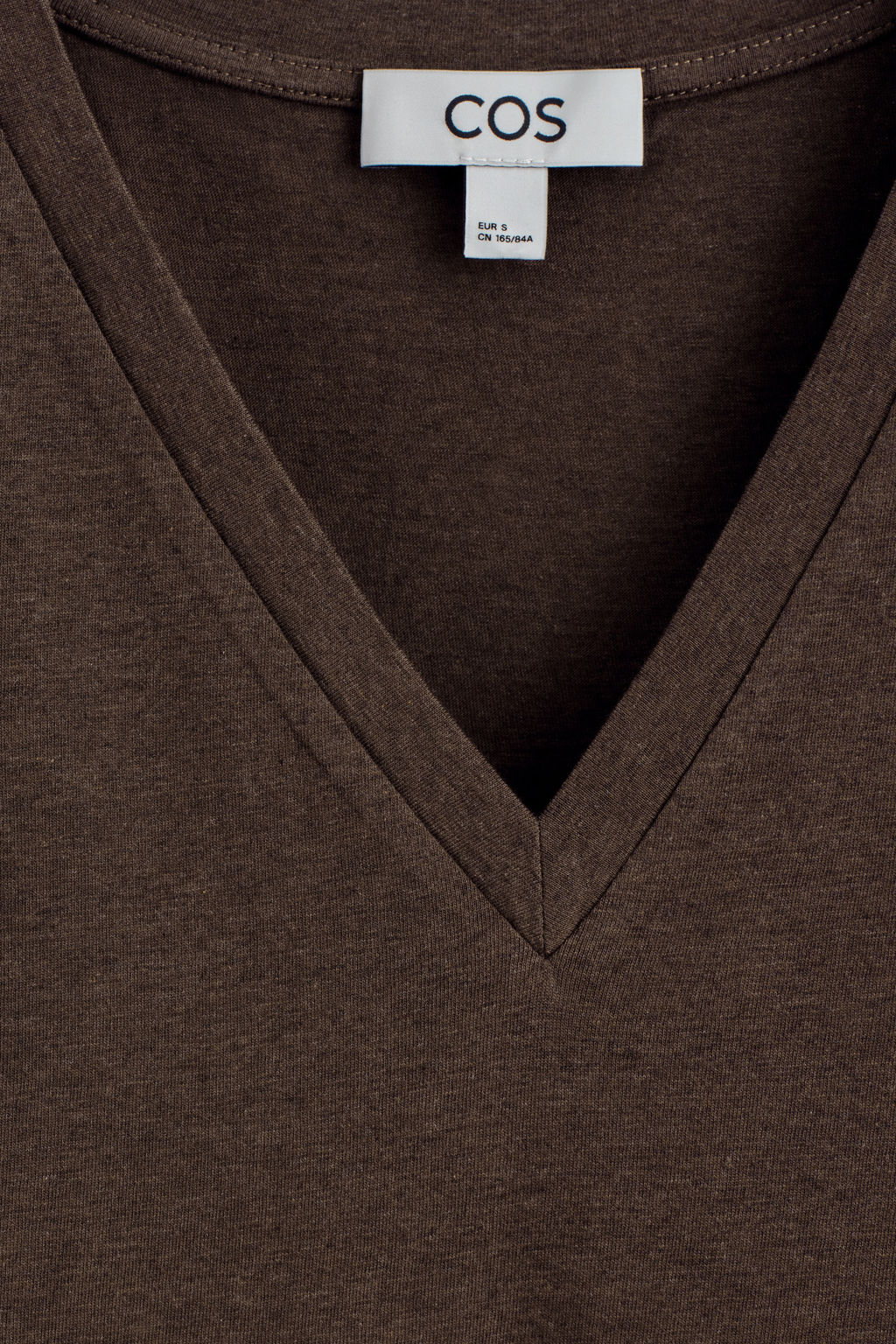 CAMISETA DE ALGOD?N CON CUELLO DE PICO - H&m фото 4