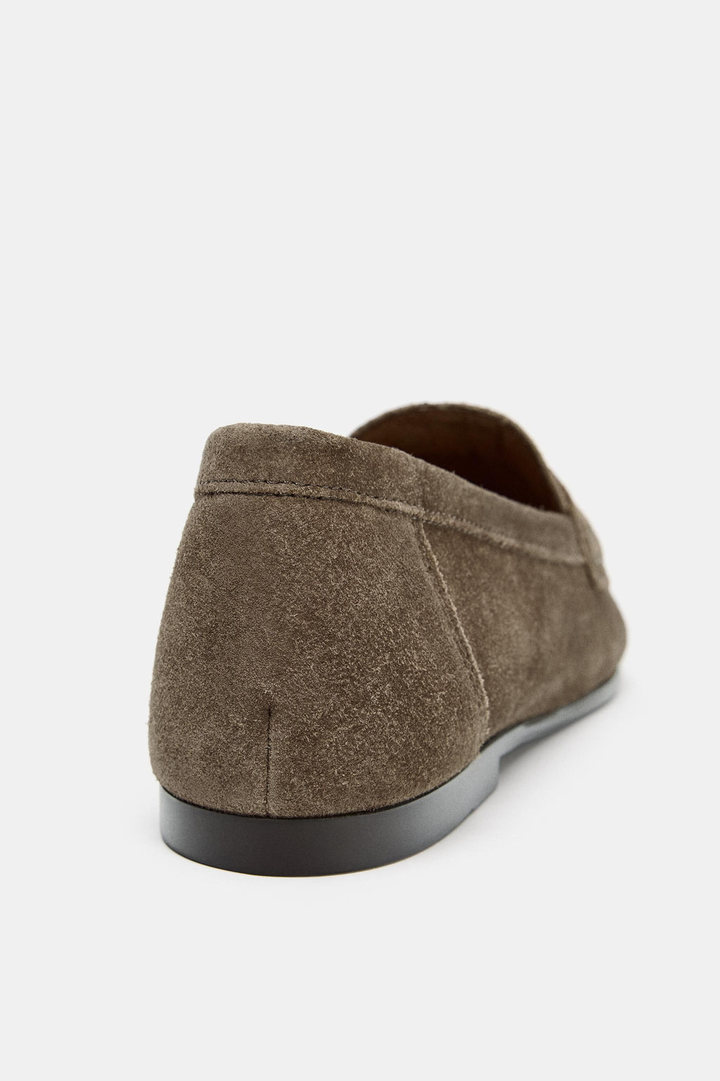 SPLIT SUEDE LOAFERS