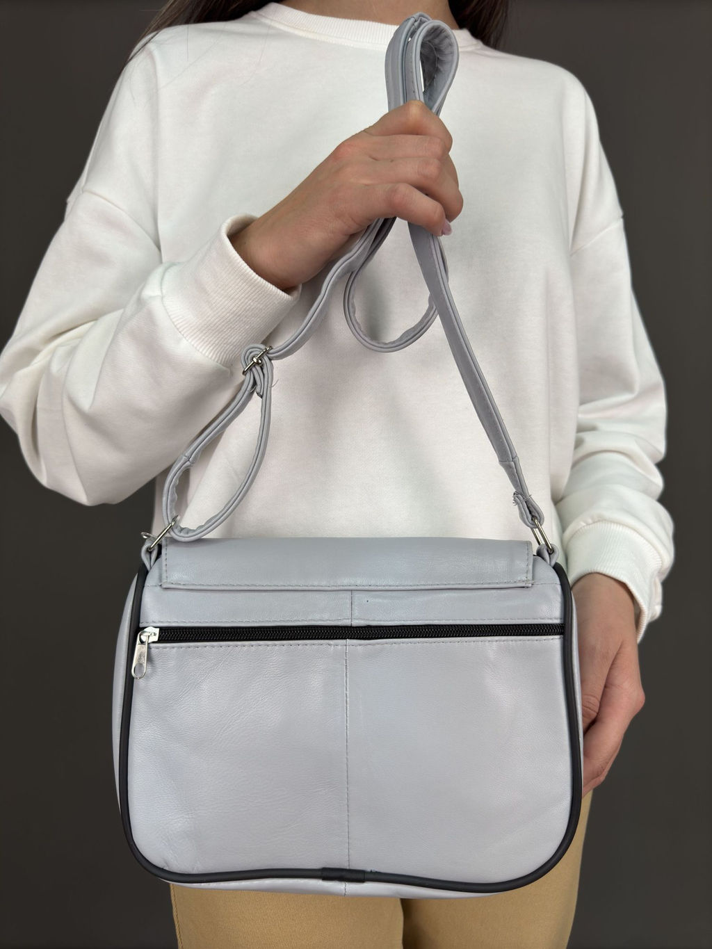 Сумка женская из телячьей кожи