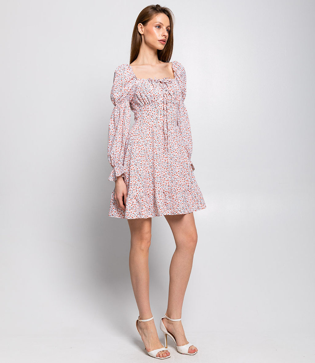 Платье #БШ2226, белый - Dommod фото 2