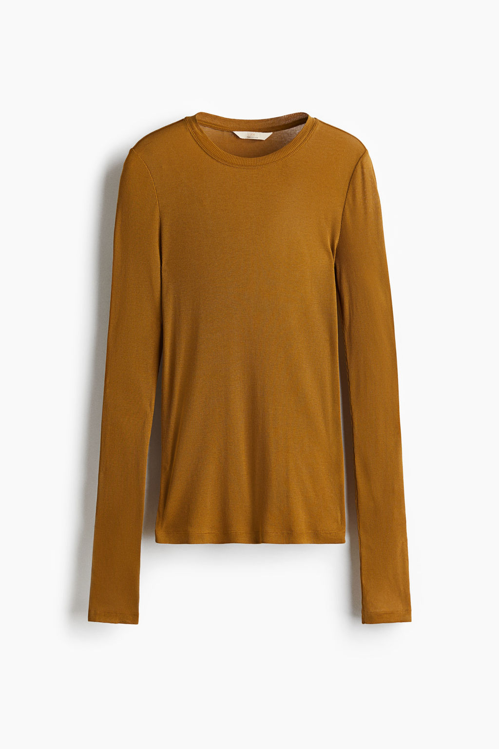 Camiseta en canal? de algod?n pima - H&m фото 2