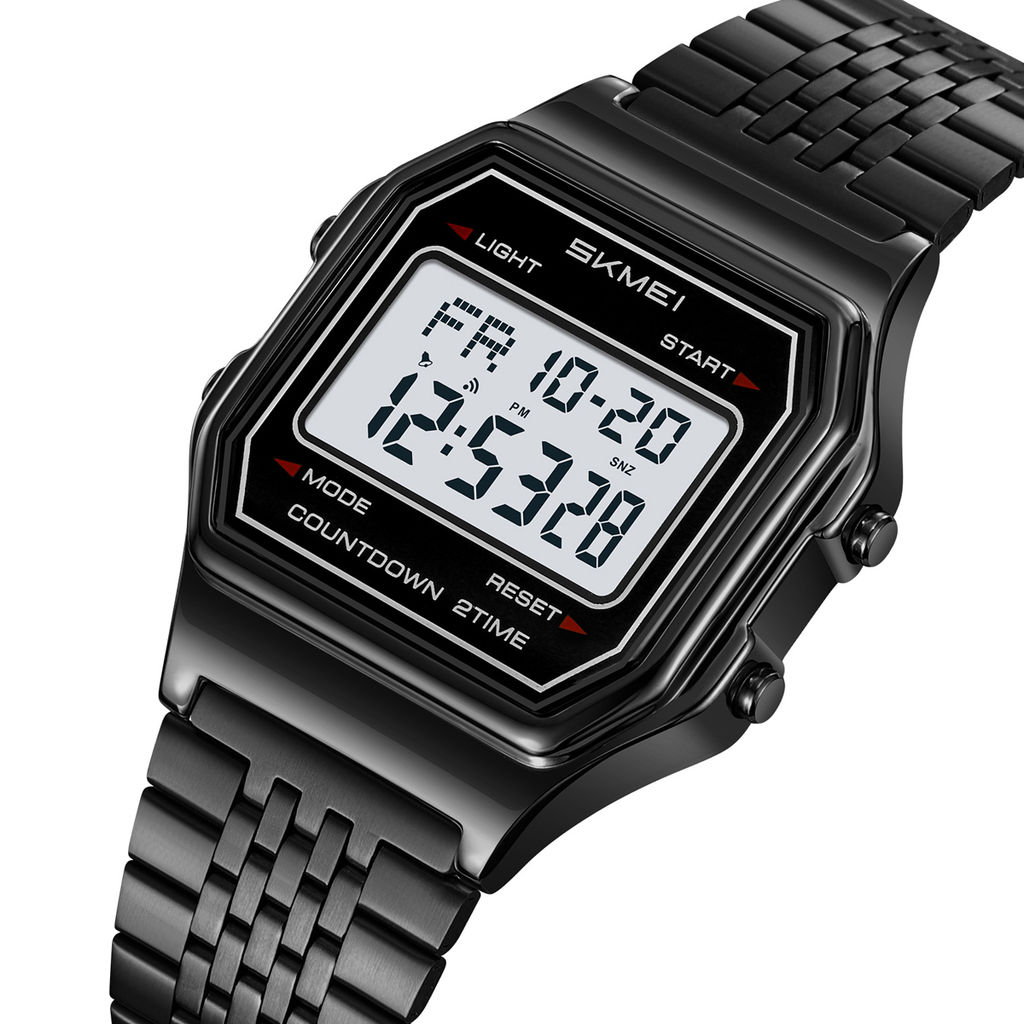 Часы наручные Skmei мужские электронные спортивные 2465black-white