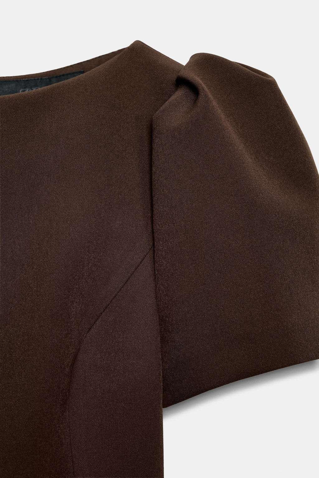 SHORT DRESS WITH PLEATS AND POCKETS