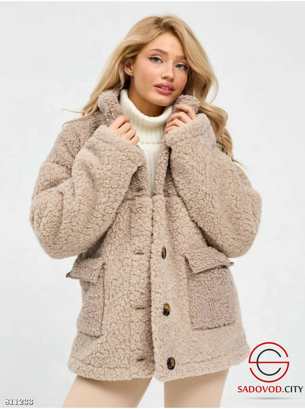 Стильная шубка евро-зима.