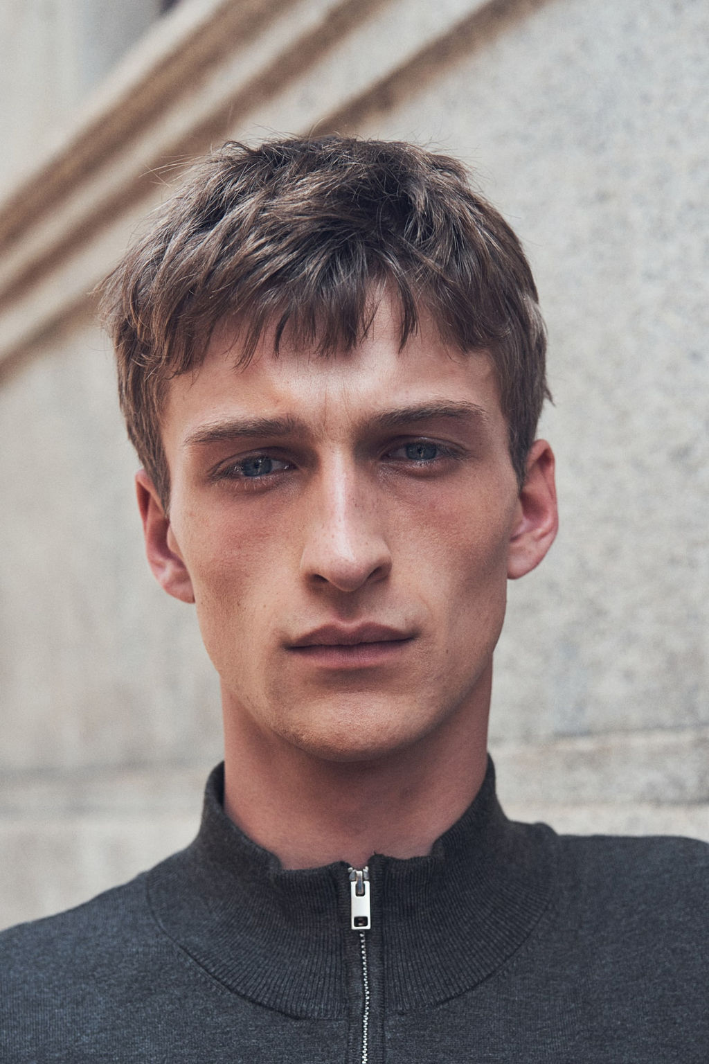 Jersey de punto fino con media cremallera Slim Fit - H&m фото 4