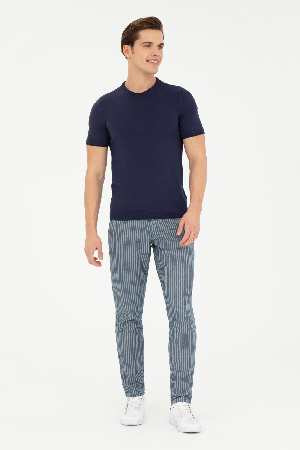 Мужские темно-синие джинсовые брюки - U.s. polo assn фото 8