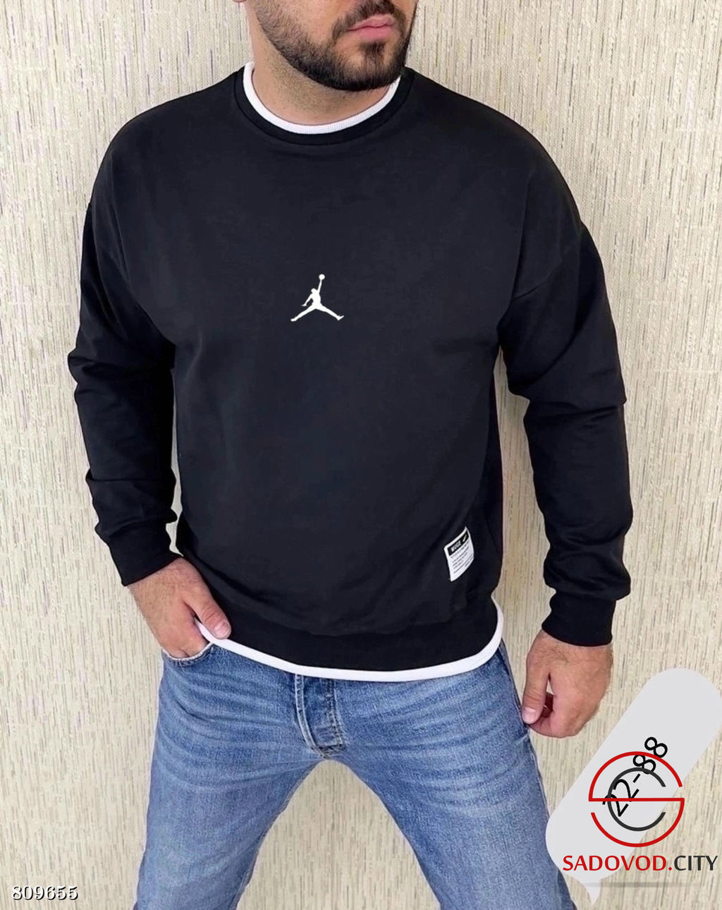 кофта мужская из двунитки - Bruno фото 2