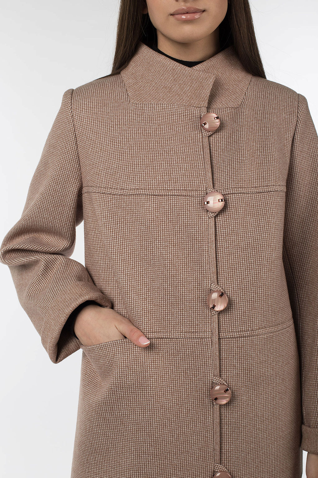 Пальто женское демисезонное - El podio фото 4