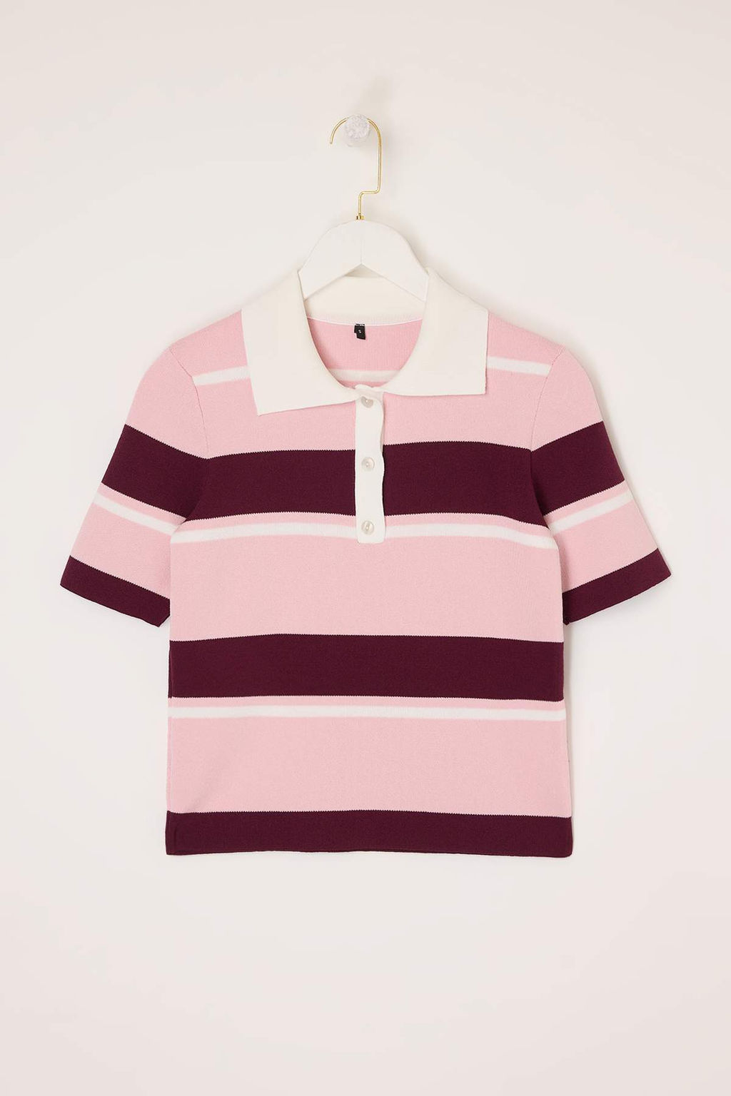 Pembe Yazl?k Premium Ozel Iplik Triko Bluz TWOSS26BZ00280 - Trendyolmilla фото 5