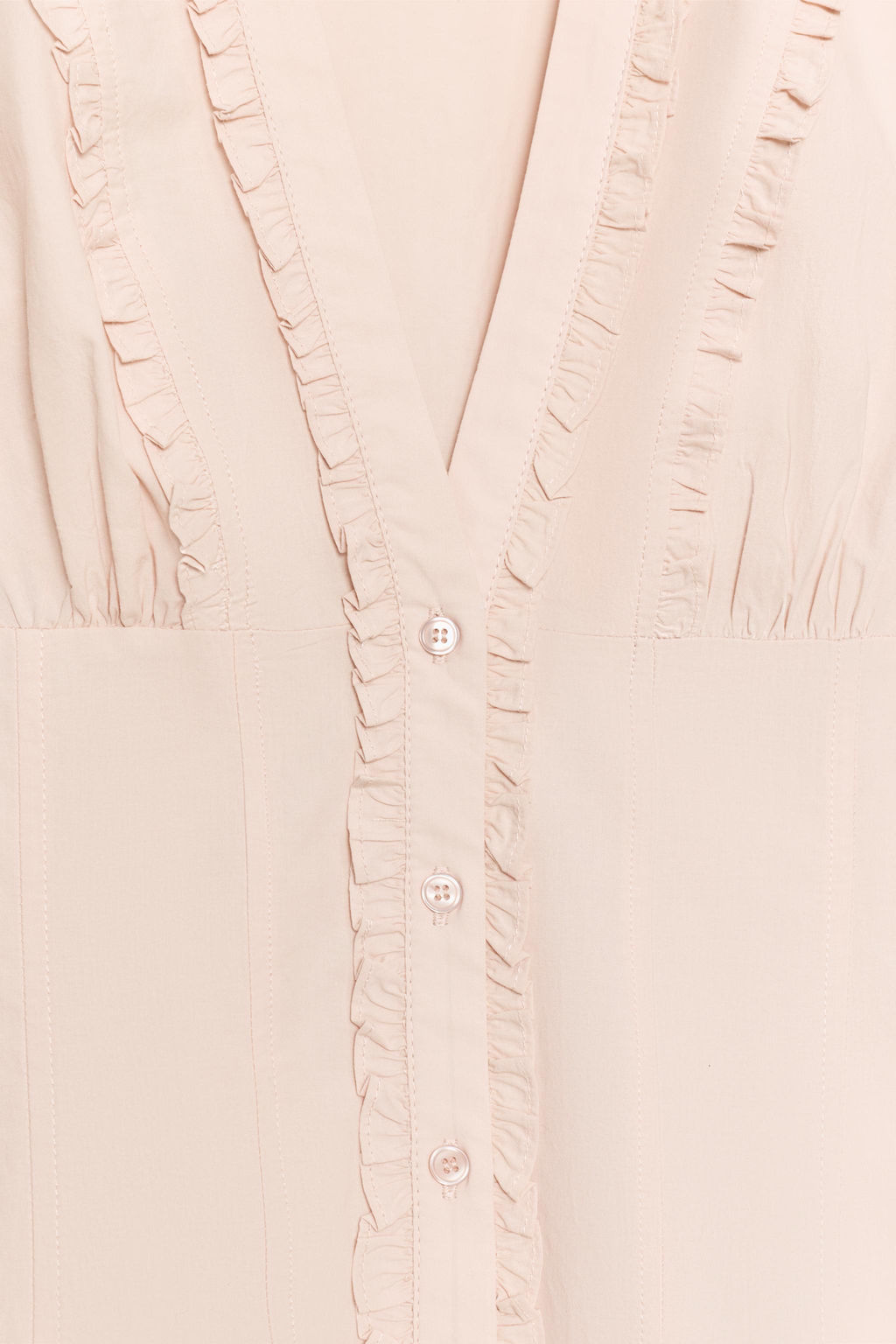 CAMISA POPEL?N VOLANTES / Rosa pastel - Zara фото 5