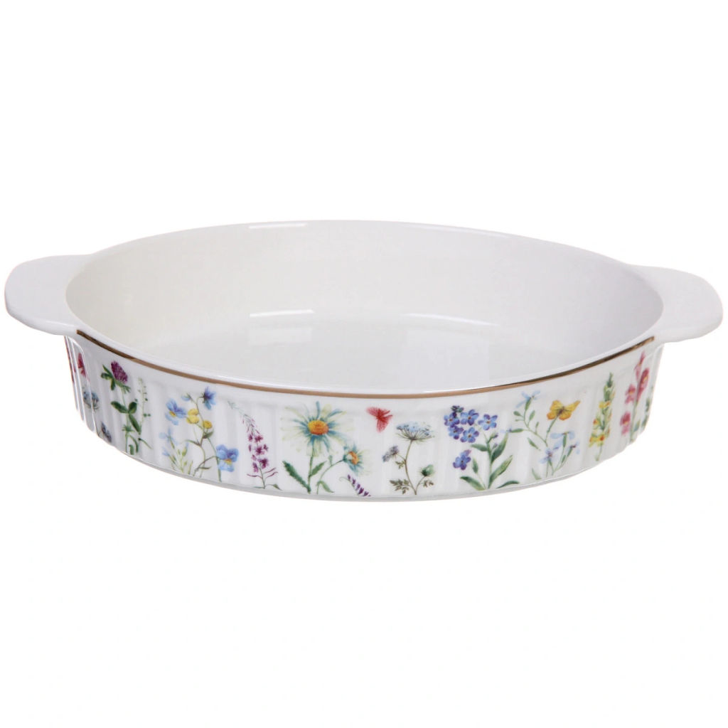 Форма керамическая для запекания "Альпийский луг" 0,8л 25,5*17*5см