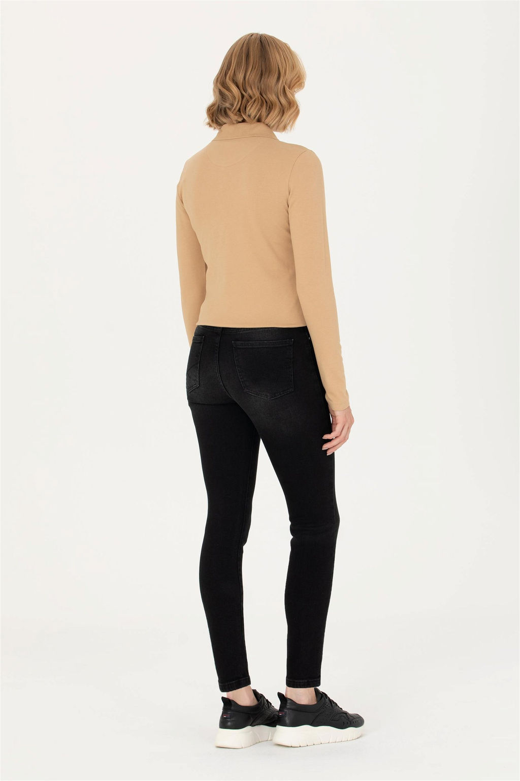 Женские черные джинсовые брюки Неожиданная скидка в корзине - U.s. polo assn фото 4