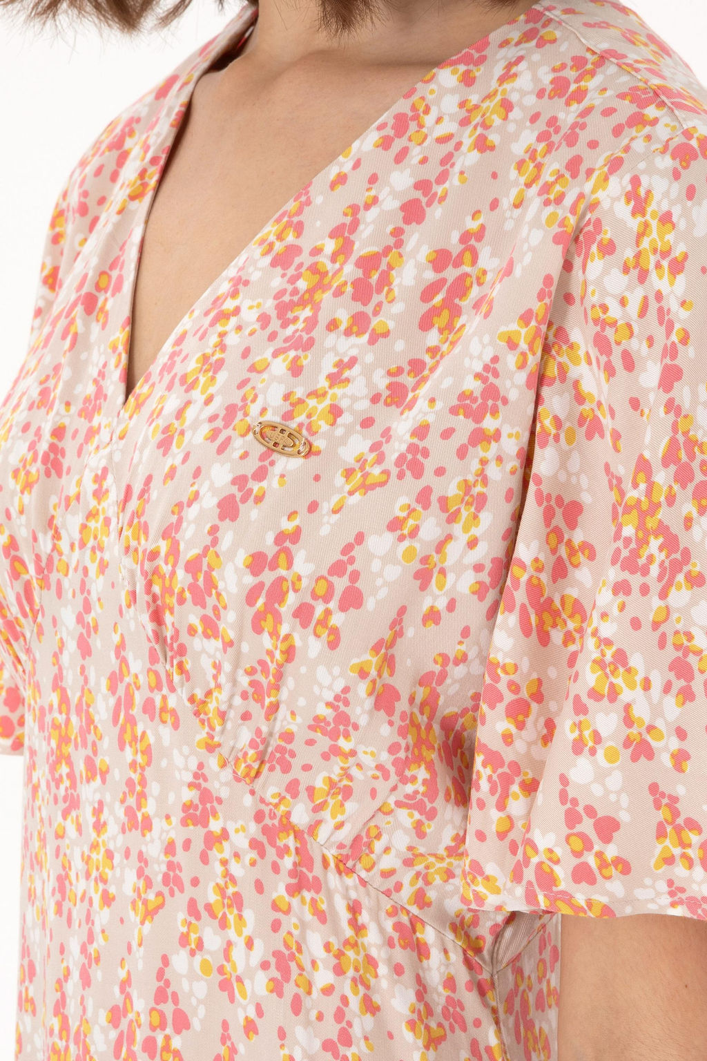 Kad_n A__k Haki Dokuma Elbise Sepette S_rpriz _ndirim - U.s. polo assn фото 6