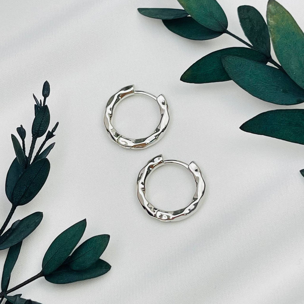 Швензы серьги Конго родированные - Радуга самоцветов фото 2