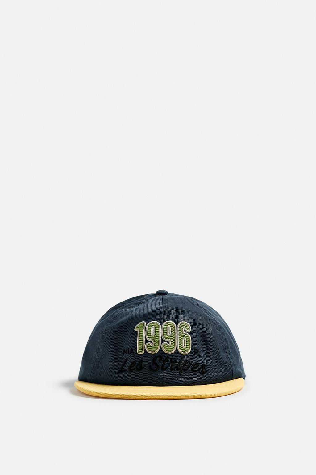 EMBROIDERED FLAT PEAK CAP - Zara фото 2