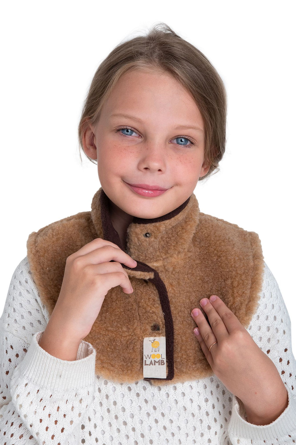 Воротник манишка ДЕТСКАЯ - Woollamb фото 48