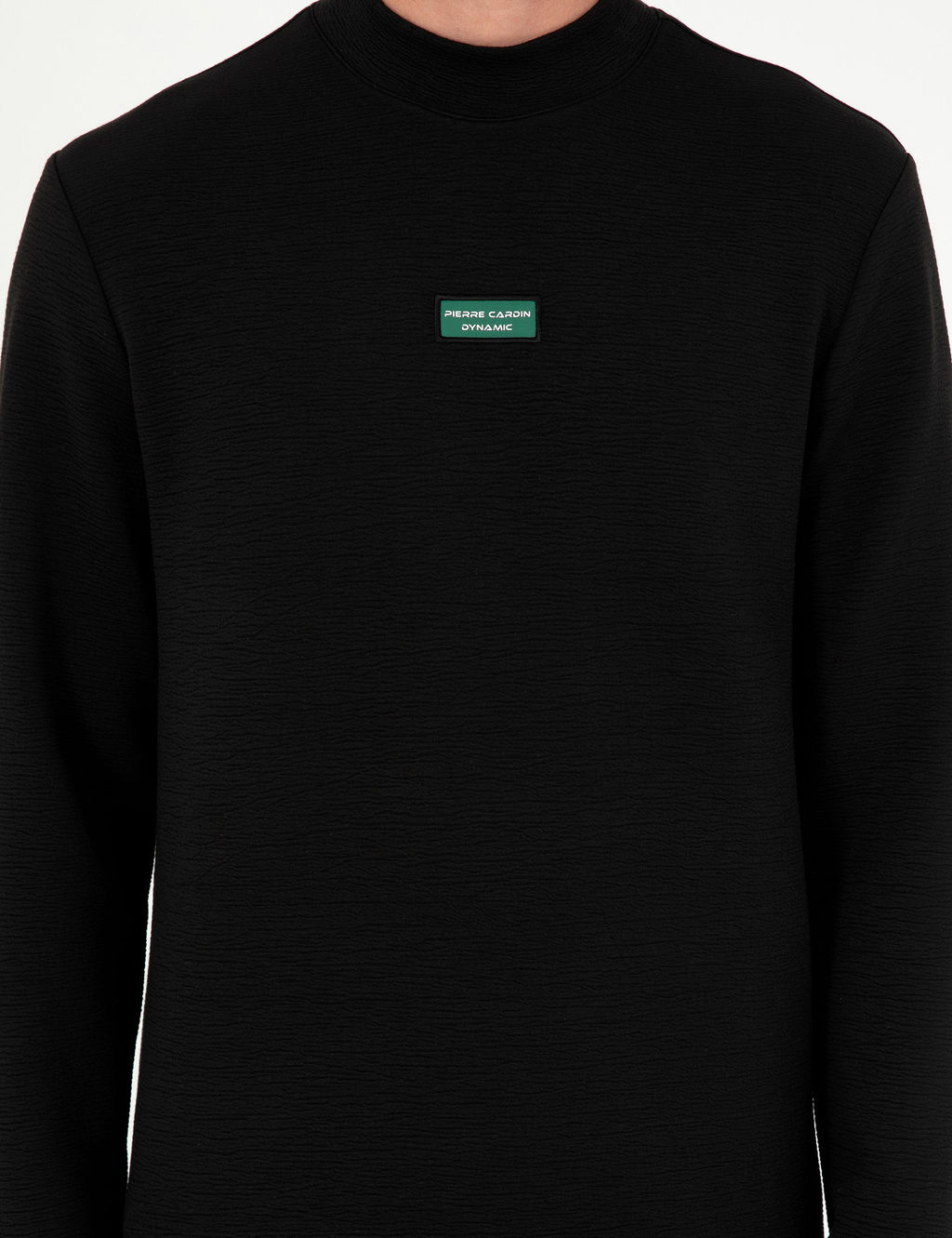 Siyah Regular Fit Sweatshirt - Pierre cardin фото 6