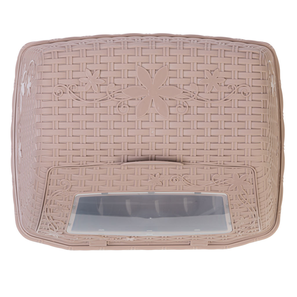 Хлебница "Плетенка" св.коричневый М4903