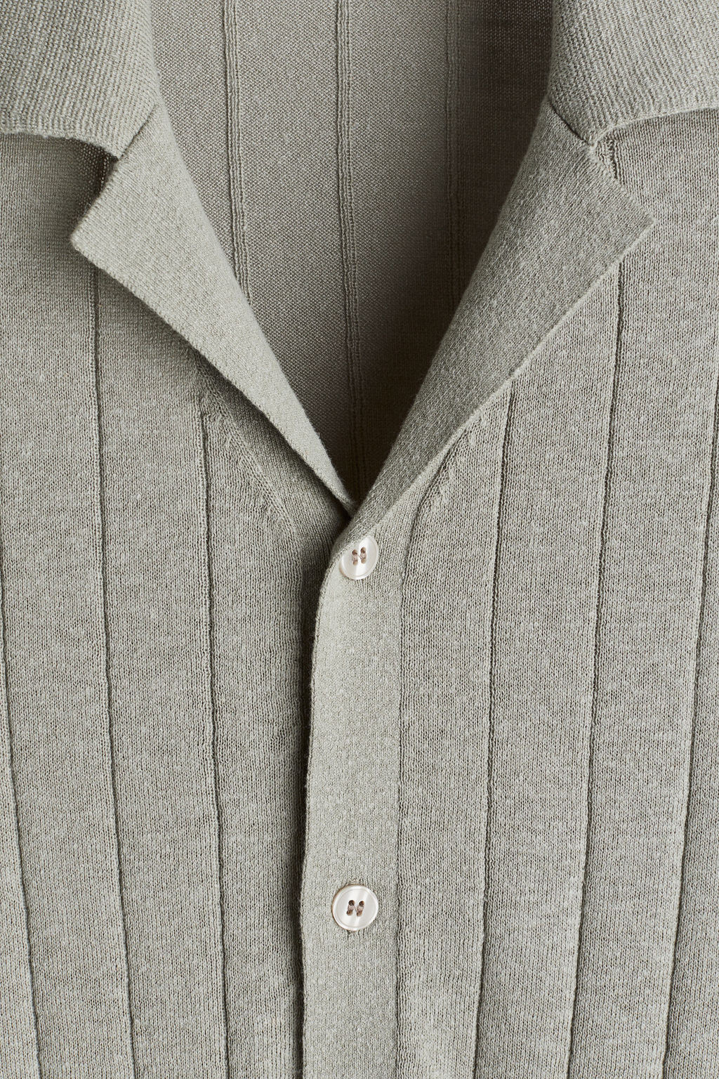 Camisa resort en mezcla de lino Regular Fit - H&m фото 5
