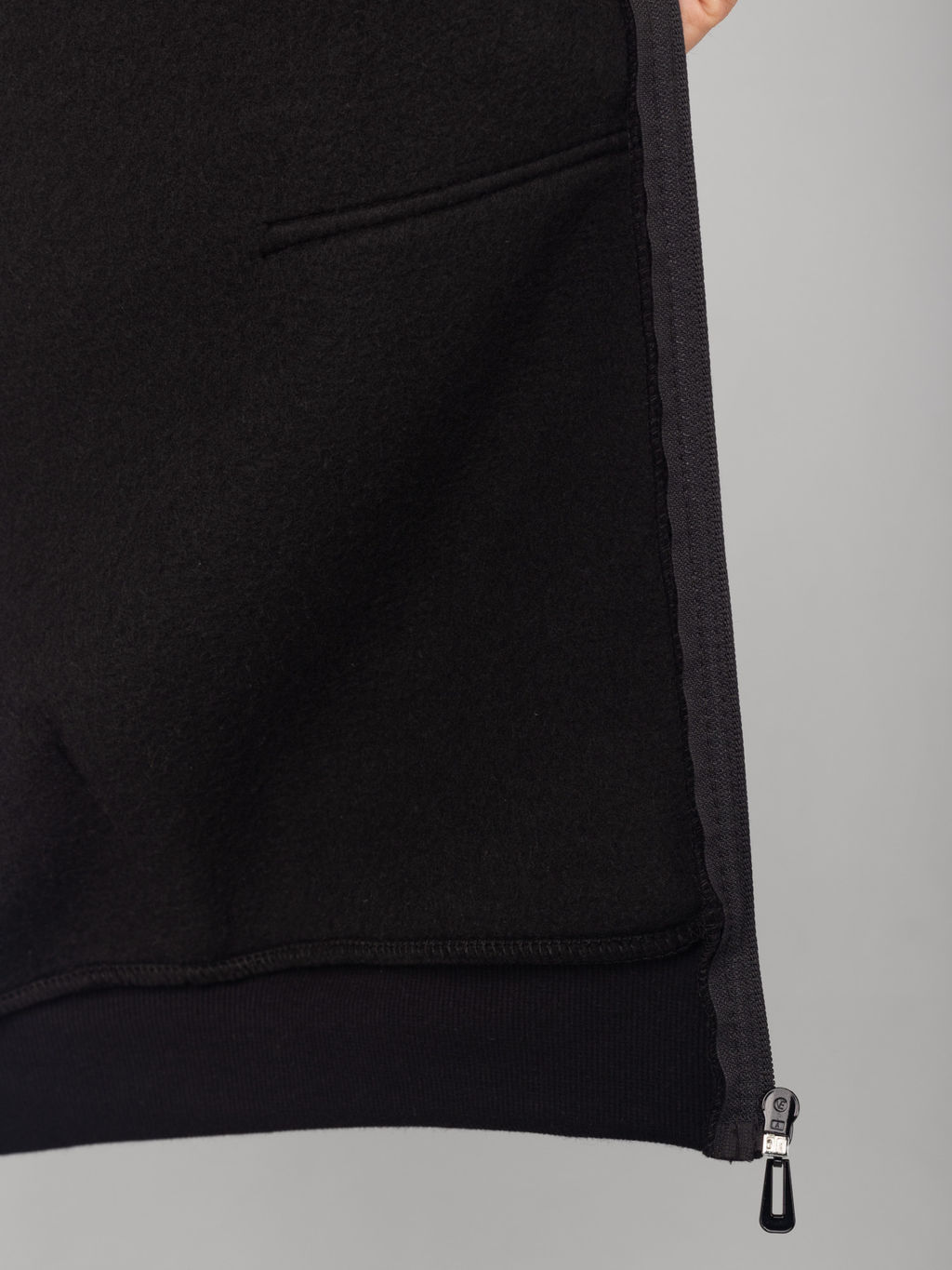 Толстовка мужская футер 3-х нитка начес пенье БАРС ЧЕРНЫЙ - Домтрик фото 4