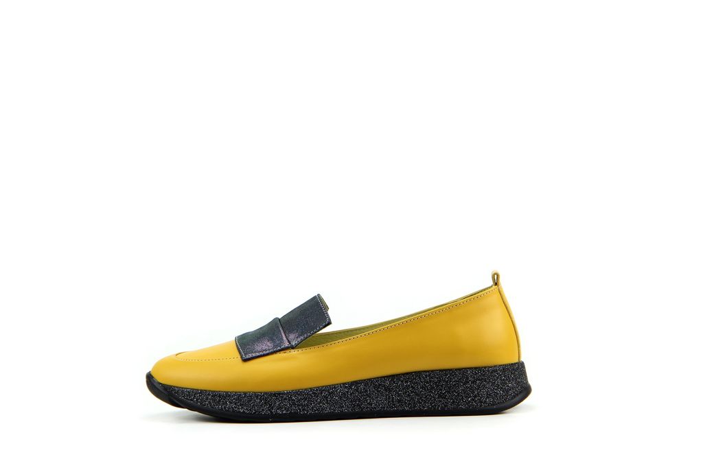 Лоферы EDART 118.157 bl. yellow  фото 2