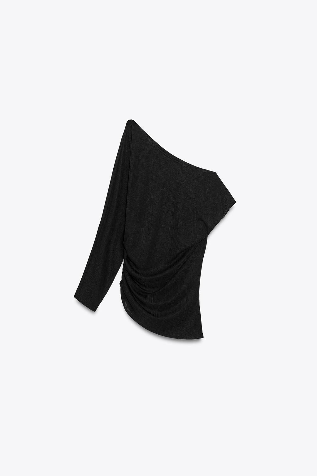 FLOWING ASYMMETRIC TOP - Zara фото 7
