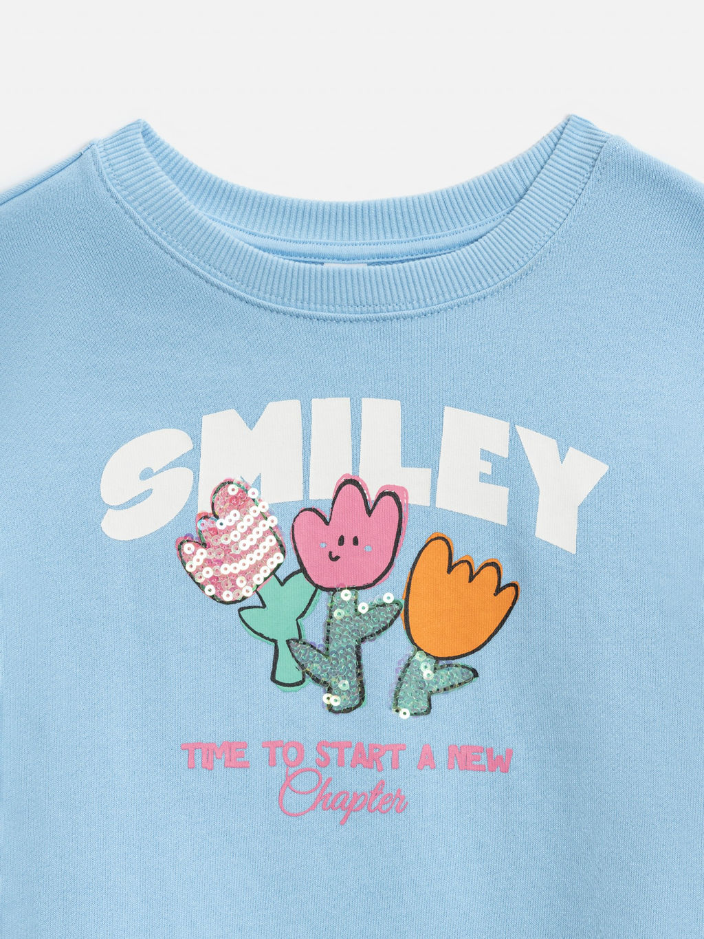 ACOOLA / Джемпер детский для девочек Hampshire_sw голубой  фото 4