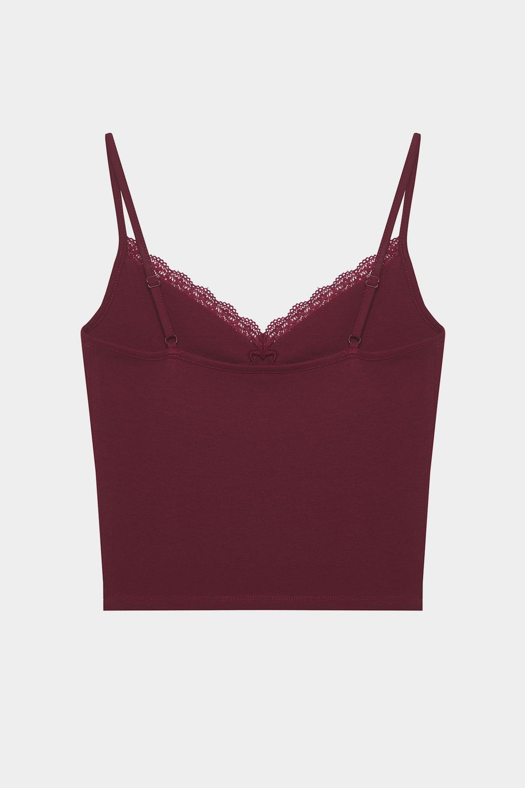 TRENDYOLMILLA Bordo Dantel Detayl? Ask?l? Fitted/Vucuda Oturan Orme Atlet TWOSS25AL00013  фото 6