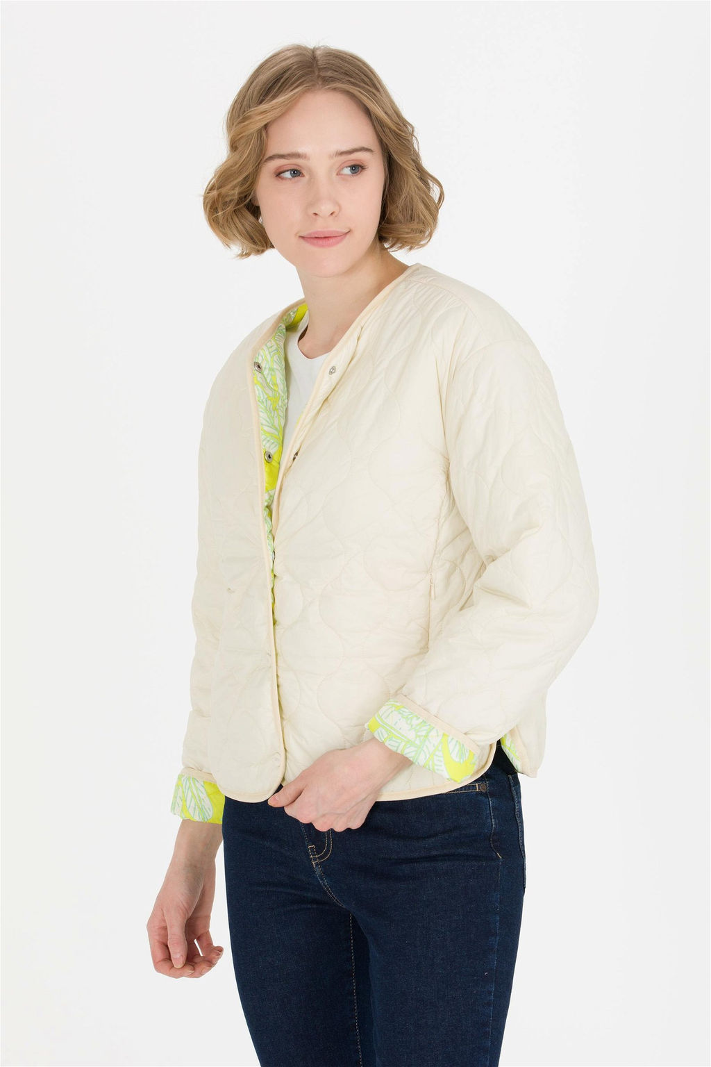 Женское бежевое пальто Неожиданная скидка в корзине - U.s. polo assn фото 2