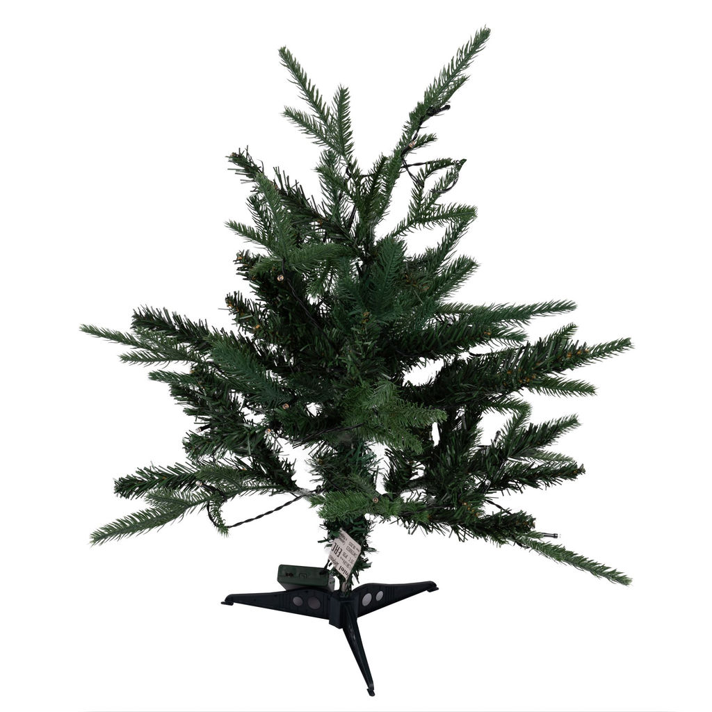 ULD-T5460-030/SNA/3AA WARM WHITE IP20 XMAS TREE Дерево светодиодное Ёлочка, на батарейках 3АА (не в/к), 54х60см. 30 светодиодов. Теплый белый свет. TM Uniel