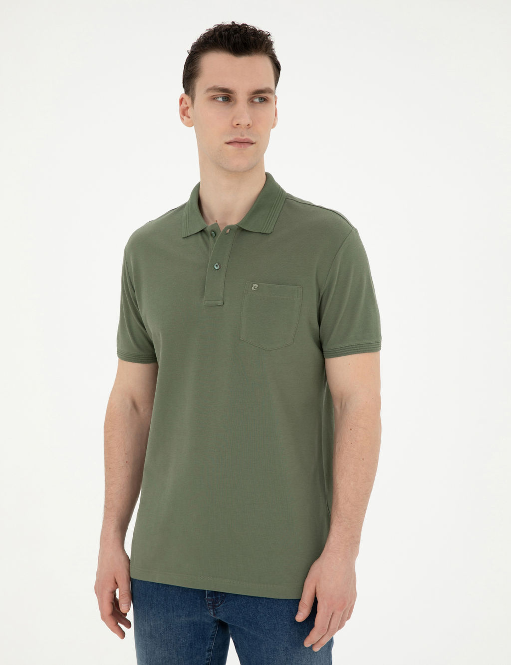 Haki Regular Fit Basic Ti__rt