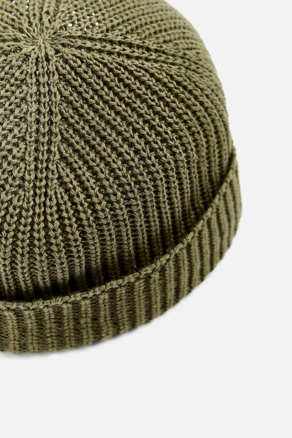 SHORT KNIT BEANIE - Zara фото 8