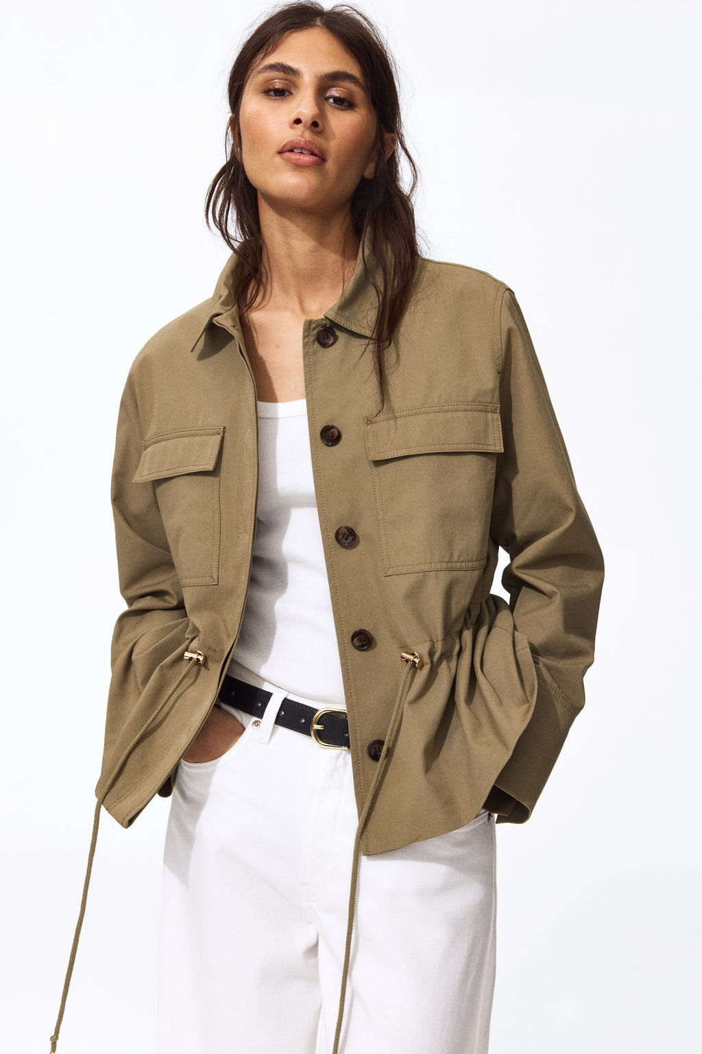 Chaqueta en sarga de algod?n - H&m фото 2