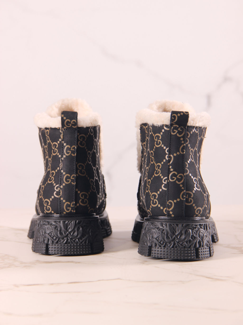 Ботинки EDART 307. PODYUM141 bl. черный гуччи/шерсть - Ed'art фото 15