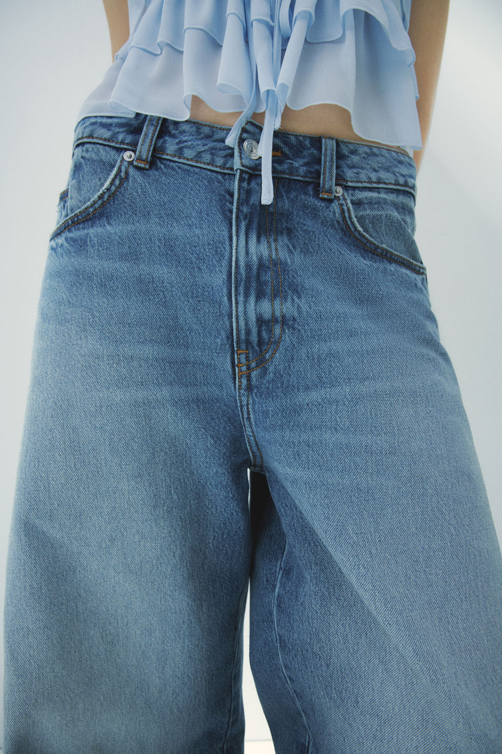 Barrel High Waist Jeans - H&m фото 12