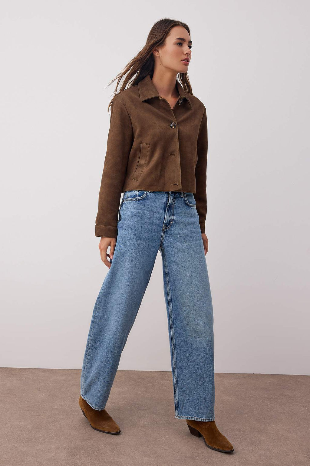 Mavi Yuksek Bel Loose Baggy Jeans TWOAW26JE00188