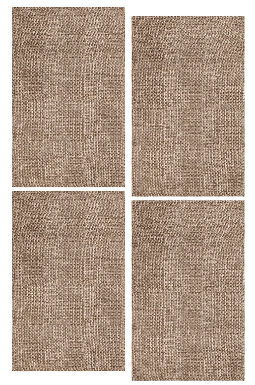 Набор полотенец из рогожки 4 шт Happy Fox Home  фото 23