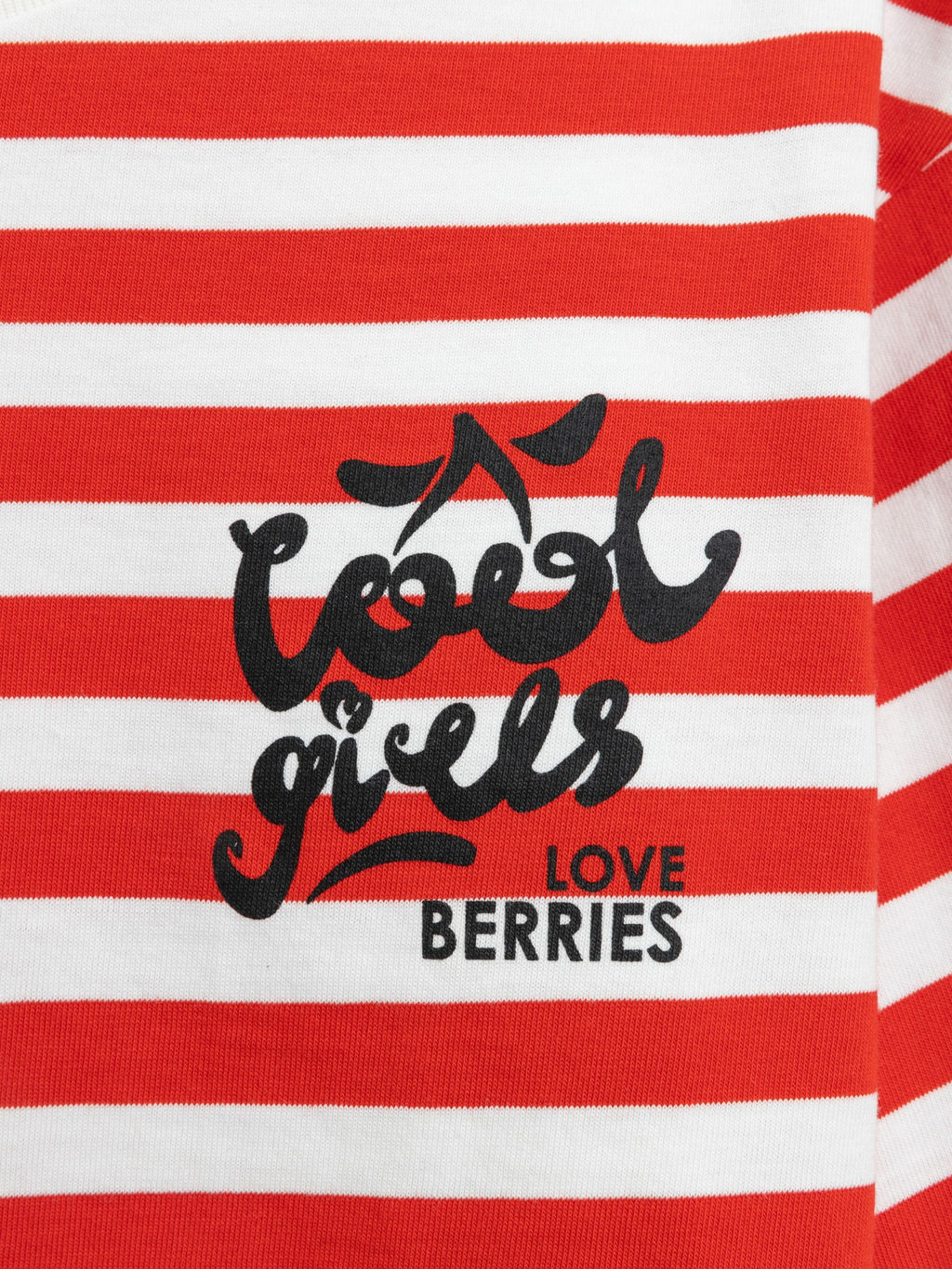 ACOOLA / Футболка детская для девочек Galatsia красная полоска  фото 4