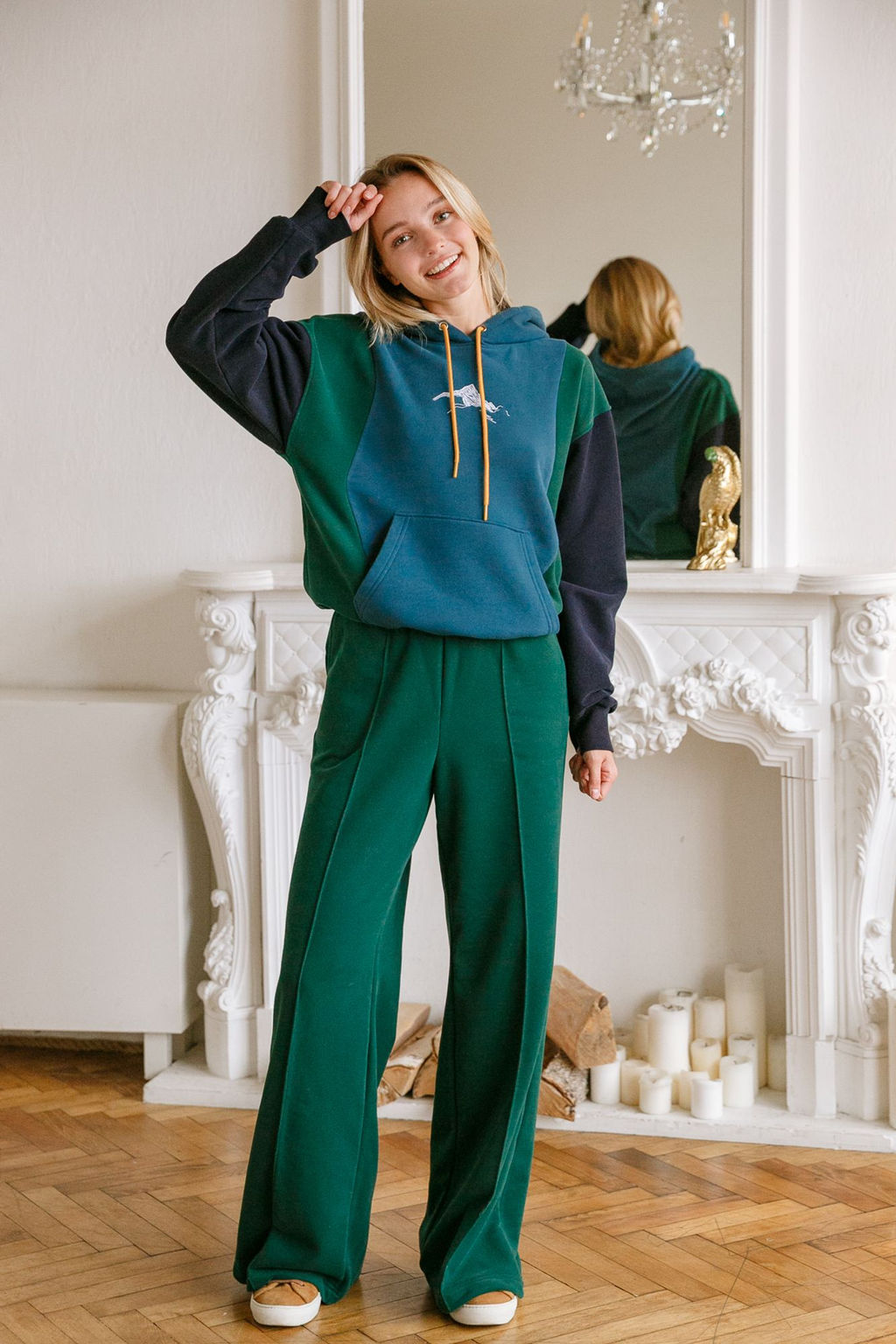 Брюки-палаццо женские Forest - Captain's mate фото 5