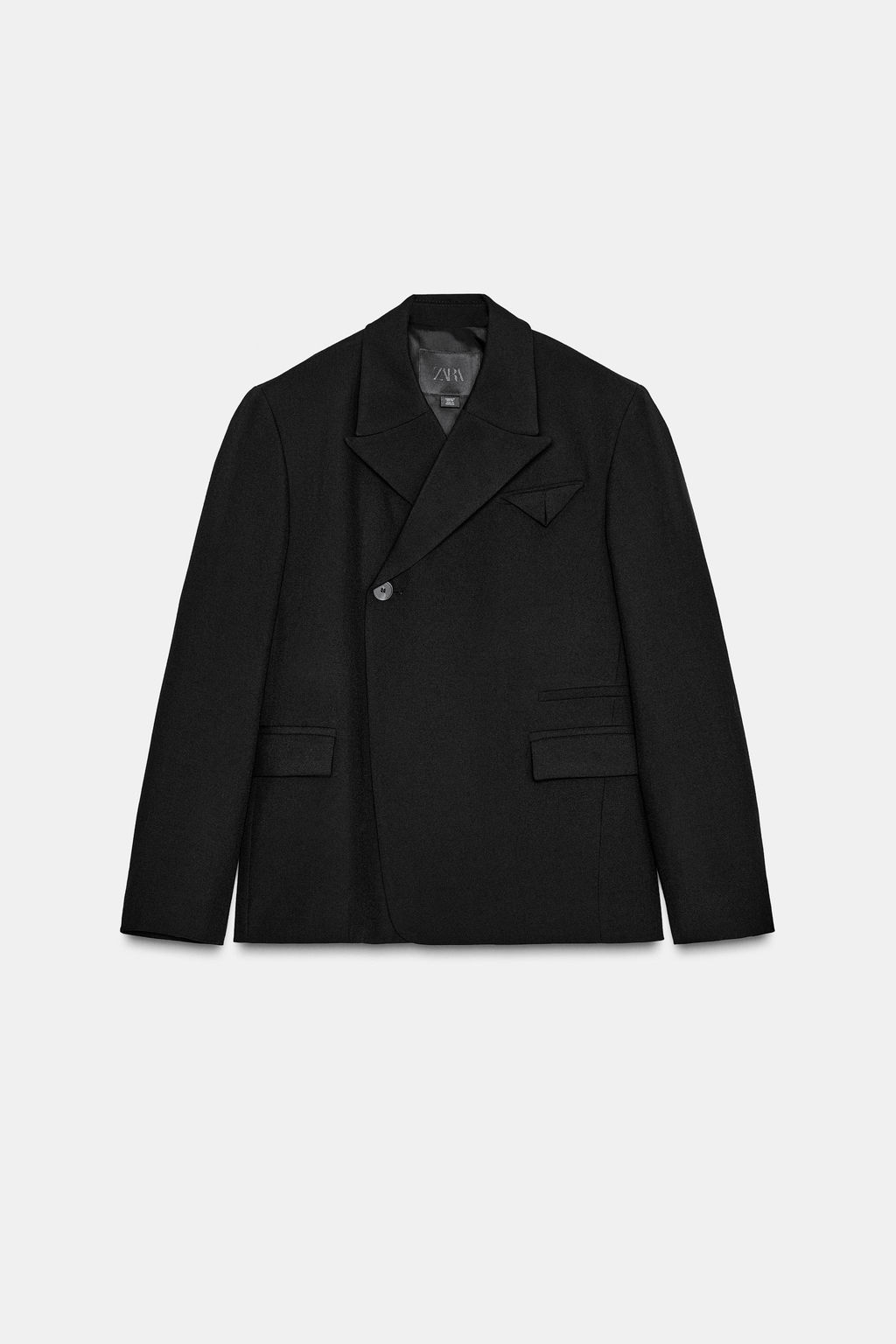 100% WOOL BLAZER ZW COLLECTION LIMITED EDITION - Zara фото 5