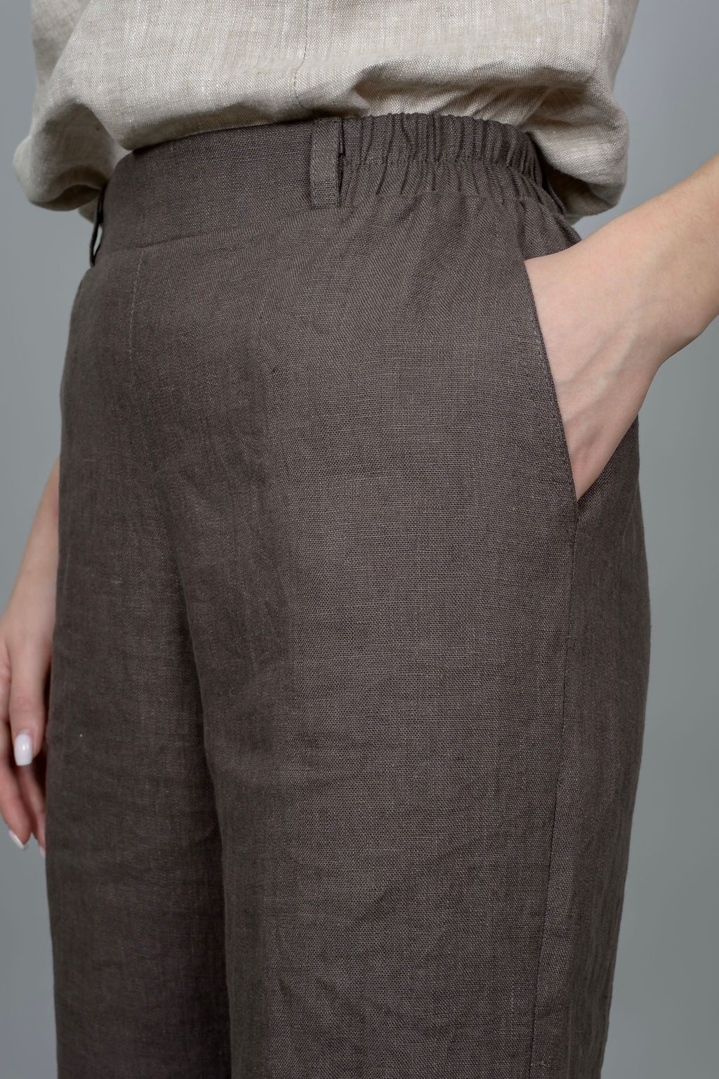 Брюки 100% лен