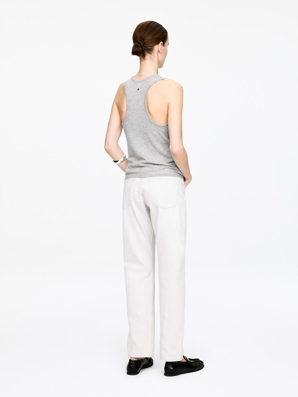Top sin mangas en cachemir puro - H&m фото 7